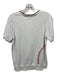 Lisa Todd Size M White, Black & Red Cotton Knit Short Sleeve Embroidered Top White, Black & Red / M