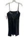 Alice + Olivia Size S / 6 Black Triacetate Blend Spaghetti Strap Back Zip Dress Black / S / 6