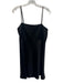 Alice + Olivia Size S / 6 Black Triacetate Blend Spaghetti Strap Back Zip Dress Black / S / 6