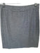 St. John Collection Size 4 Gray & Black Wool Blend Elastic Waist Striped Skirt Gray & Black / 4
