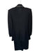 St. John Evening Size 4 Black & Silver Wool Blend Rhinestone Long Pant Set Black & Silver / 4