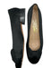 Salvatore Ferragamo Shoe Size 8 Black Sateen Bow Short Block Heel Pumps Black / 8