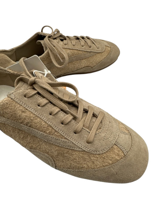 COS Shoe Size 41 Beige Suede Low Top Sneakers Beige / 41