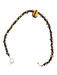 No Brand Brown Stone Tiger Eye Toggle Clasp Necklace Brown