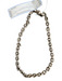 No Brand Silver 925 Chainsaw Chain Choker Necklace Silver
