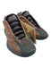 Adidas Shoe Size 7.5 Hunter Green, Black & Orange Synthetic Knit Sneakers Hunter Green, Black & Orange / 7.5