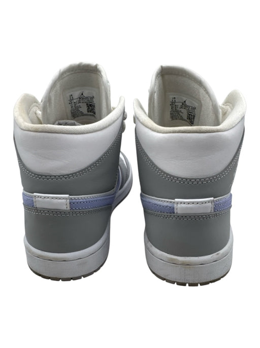 Nike Shoe Size 7.5 White, Gray & Lavendar Leather & Suede Round Toe Sneakers White, Gray & Lavendar / 7.5