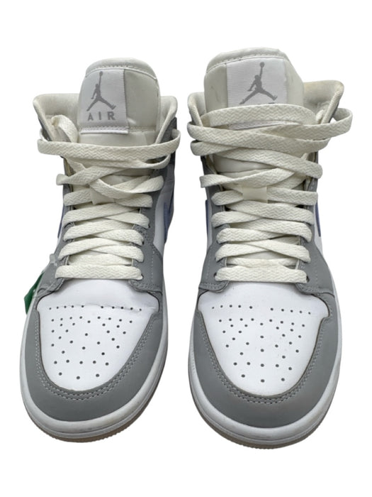 Nike Shoe Size 7.5 White, Gray & Lavendar Leather & Suede Round Toe Sneakers White, Gray & Lavendar / 7.5