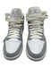 Nike Shoe Size 7.5 White, Gray & Lavendar Leather & Suede Round Toe Sneakers White, Gray & Lavendar / 7.5