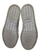 Adidas Shoe Size 6.5 White & Silver Leather Round Toe Stitch Detail Sneakers White & Silver / 6.5