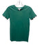 Burberry Size Small Green Cotton Novacheck Trim T Shirt Top Green / Small