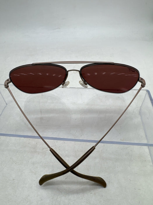 Maui Jim Rose Gold Metal Aviator pink lens Sunglasses