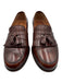 Salvatore Ferragamo Shoe Size 10 Brown Leather Solid Tassel Detail Men's Shoes Brown / 10