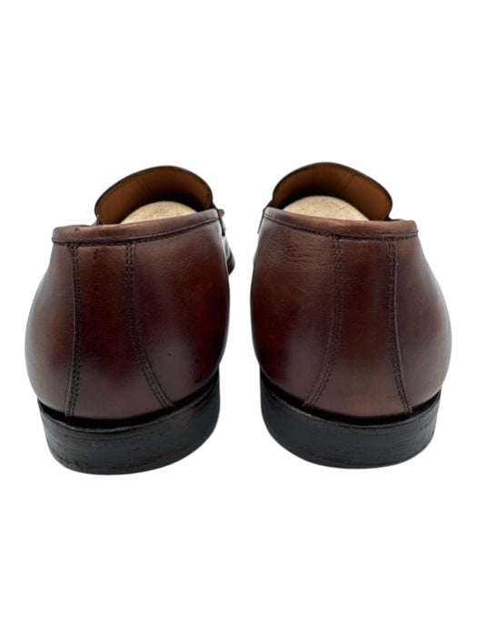 Salvatore Ferragamo Shoe Size 10 Brown Leather Solid Tassel Detail Men's Shoes Brown / 10