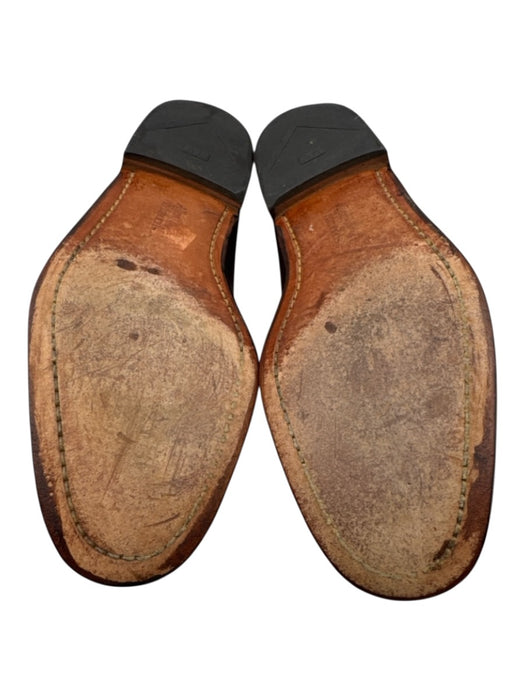 Allen Edmonds Shoe Size 9.5 AS IS Brown Leather Solid Tassel Detail Men's Shoes Brown / 9.5