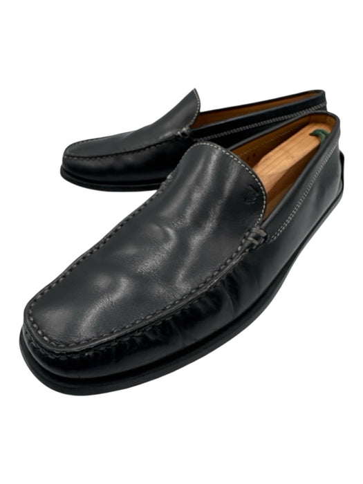 Tods Shoe Size 8.5 Black Leather Solid Loafer Men's Shoes Black / 8.5