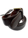 Coach AS IS Brown Leather Solid Men's Belt Brown