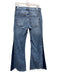 Pilcro Size 27 Blue Wash Cotton Blend Zip & Button Whiskering Flare Leg Jeans Blue Wash / 27