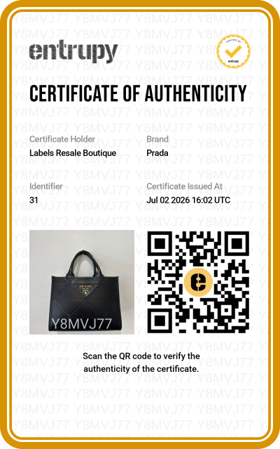 Prada Black Leather Logo Top Handle Strap Incl Certified by Entrupy Bag
