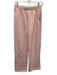 Parke Size XS Light Pink Cotton & Polyester Elastic Waist Wide Leg Sweatpants Light Pink / XS