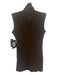 Norma Kamali Size XS Brown Polyester Turleneck Sleeveless Top Brown / XS