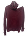 Paige Size XS Burgundy Wool & Nylon Turtle Neck Cutout Sweater Burgundy / XS