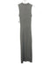 Amanda Uprichard Size S Light Gray Acrylic & Nylon Sleeveless Cable Knit Dress Light Gray / S