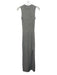 Amanda Uprichard Size S Light Gray Acrylic & Nylon Sleeveless Cable Knit Dress Light Gray / S