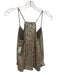 Jonathan Simkhai Size XS Champagne Polyester Spaghetti Straps Sequined Top Champagne / XS