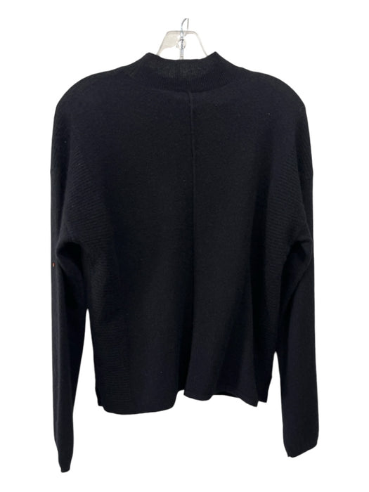 Saks Fifth Ave Size XS Black Cashmere Mock Neck Long Sleeve Sweater Black / XS