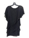 Saint Laurent Size Est XS Black Silk layered V Neck Flowy Dress Black / Est XS