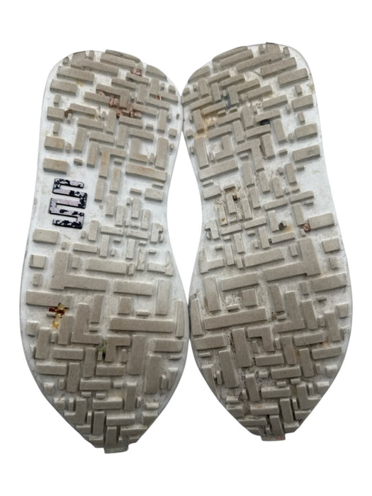 Esse Ut Esse Shoe Size 38 Black, White, Brown Leather Upper Lace Up Sneakers Black, White, Brown / 38