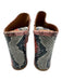 Jeffrey Campbell Shoe Size 6 Pink, Orange, Blue Leather Upper Square Toe Sandals Pink, Orange, Blue / 6