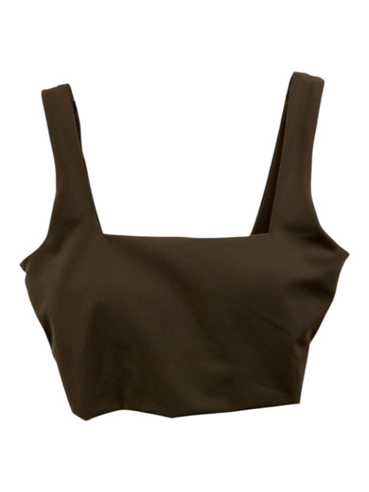 Spanx Size XS Taupe Brown Sleeveless padded Square Neck Bra Taupe Brown / XS