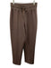 Spanx Size Medium Purple Brown Polyester Blend Elastic Drawstring Waist Pants Purple Brown / Medium