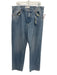 Zara Size 34 / 12 Light Wash Cotton Denim Loose Fit Jeans Light Wash / 34 / 12