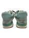 Zara Shoe Size 41 Seafoam Green Suede & Nylon Laces Low Top Trainers Sneakers Seafoam Green / 41