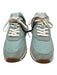 Zara Shoe Size 41 Seafoam Green Suede & Nylon Laces Low Top Trainers Sneakers Seafoam Green / 41