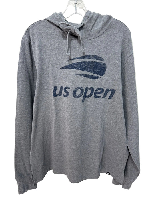 47 Size L Gray Cotton Blend logo Hoodie Men's Long Sleeve Shirt