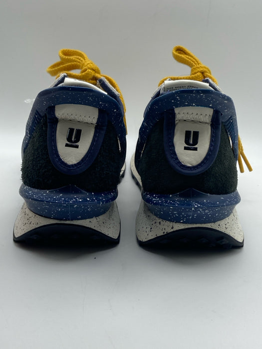 Nike Shoe Size 11.5 Like New Blue & Gray Suede & Mesh Two Tone Sneaker Shoes