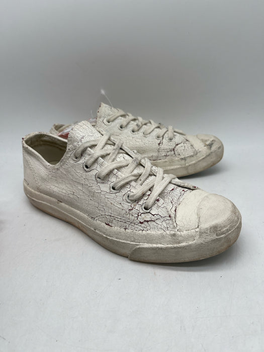 Converse Shoe Size 6 AS IS White Synthetic Low Top Lace Up Men's Shoes