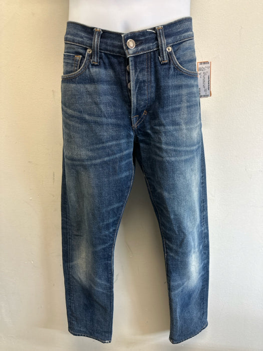 Tom Ford Size 31 medium dark wash Cotton Solid Slim Jean Men's Pants