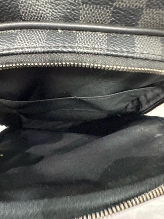 Louis Vuitton AS IS - Interior Stain Black & Charcoal Coated Canvas Damier Bag