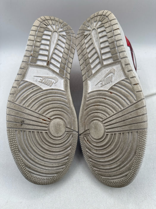Nike Shoe Size 10.5 White, Blue, Red, Green Leather & Textile Mid Top Sneakers