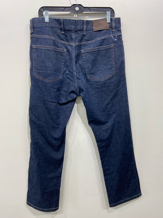 Zegna NWT Size 36 Dark Wash Cotton Blend Solid Jean Men's Pants