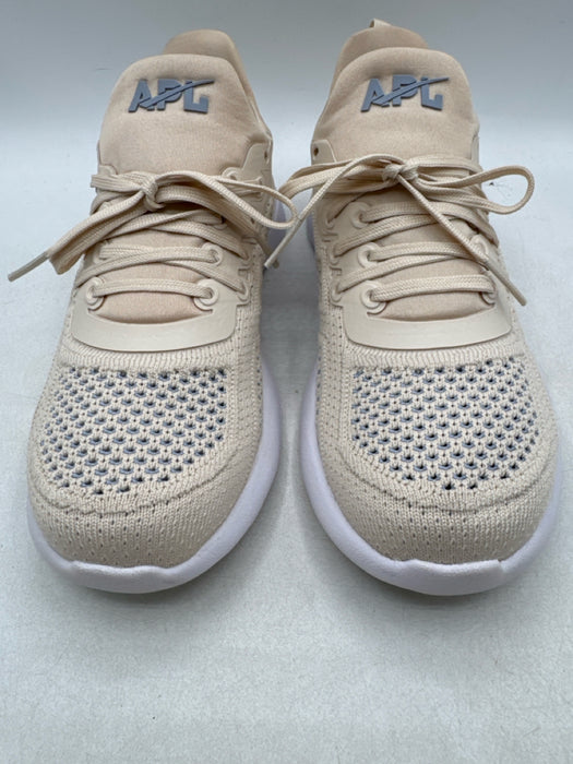 APL Shoe Size 5.5 Tan Synthetic Lace Up Mixed Textile Shoes