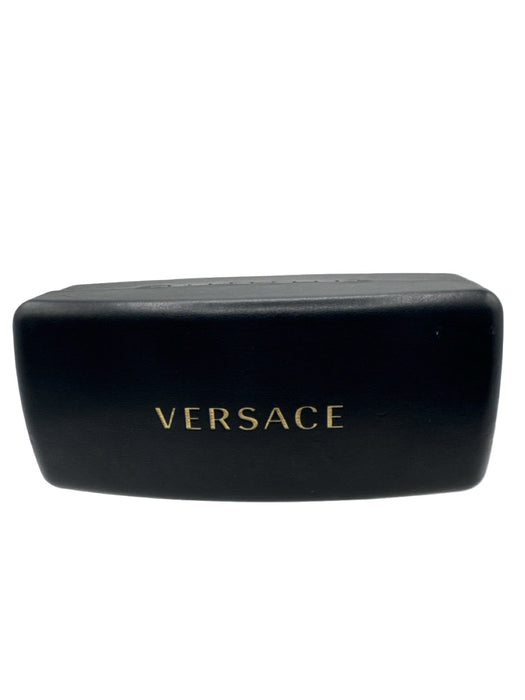 Versace black & gold Metal Solid Aviator Men's Sunglasses