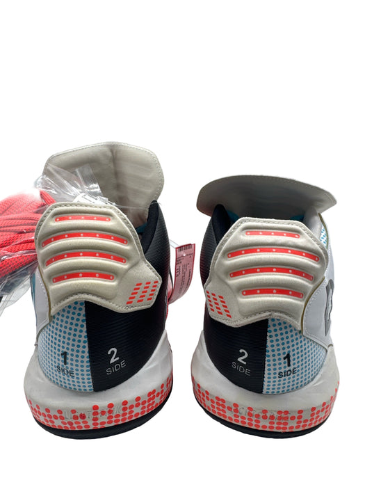 Adidas Shoe Size 11.5 NWT White & Multi Synthetic Solid Sneaker Men's Shoes