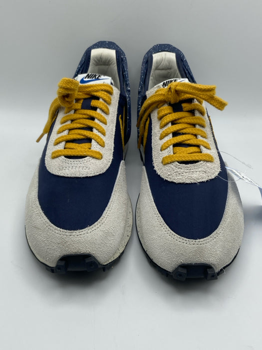 Nike Shoe Size 11.5 Like New Blue & Gray Suede & Mesh Two Tone Sneaker Shoes