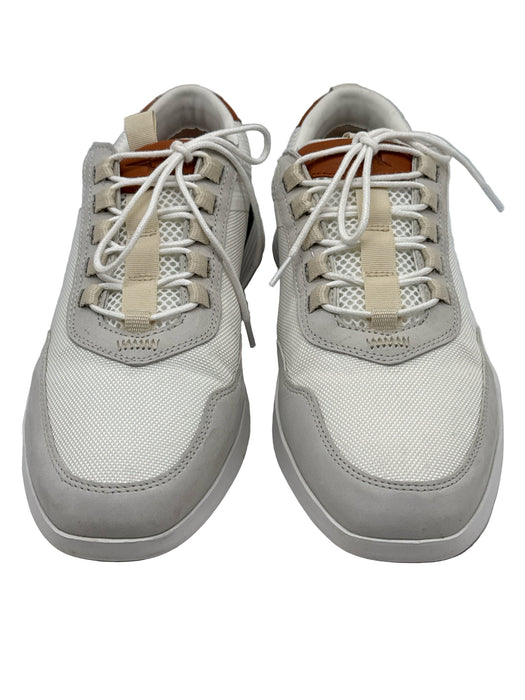 Wolf & Shepherd Shoe Size 9 White Synthetic Solid Sneaker Men's Shoes